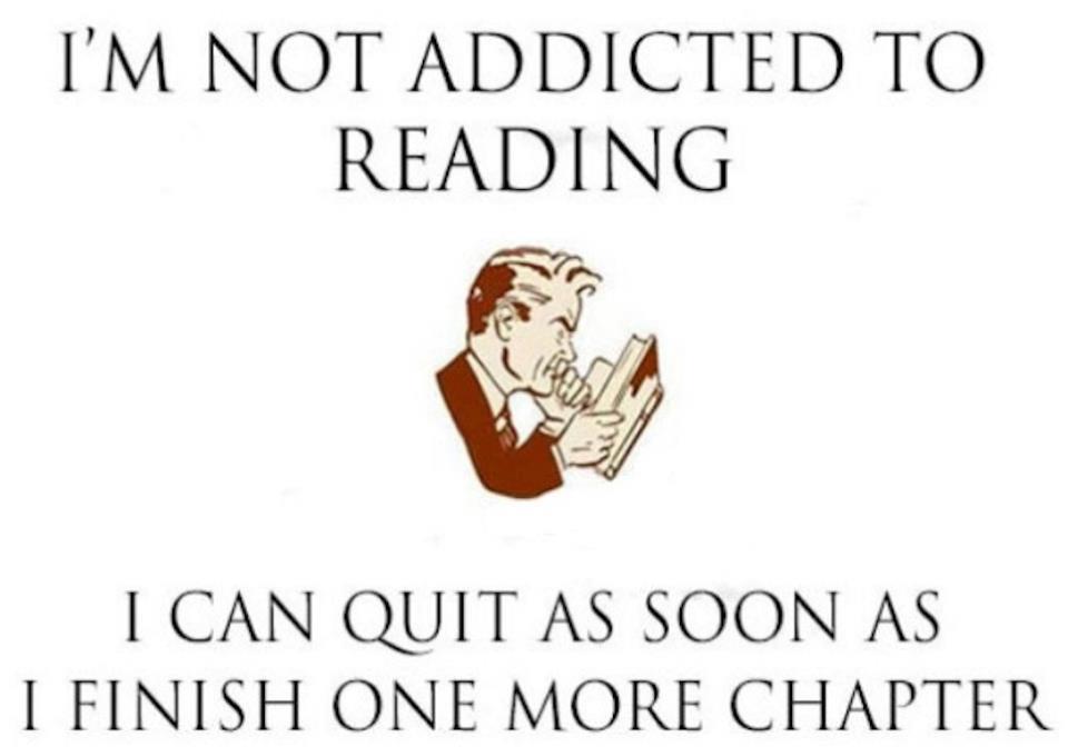 Addicted to reading
