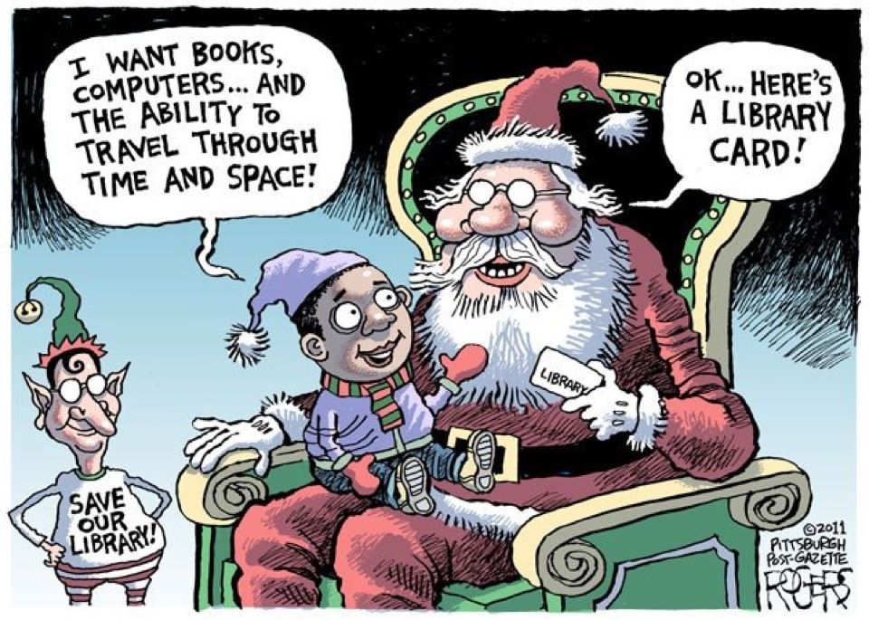 Library Santa
